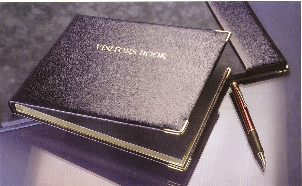 Visitor book